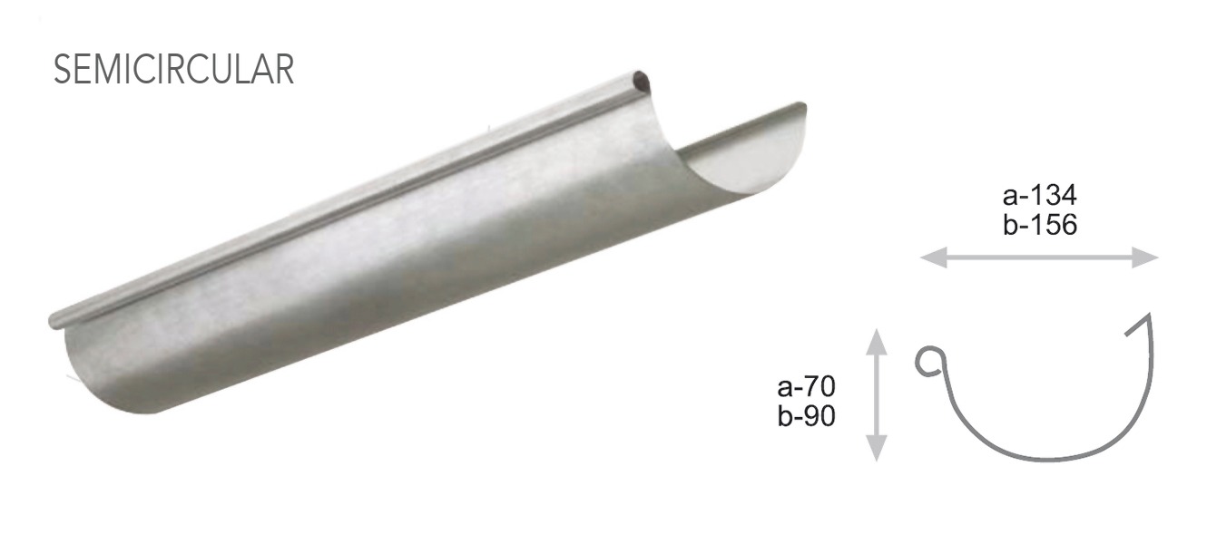 Canalera semicircular