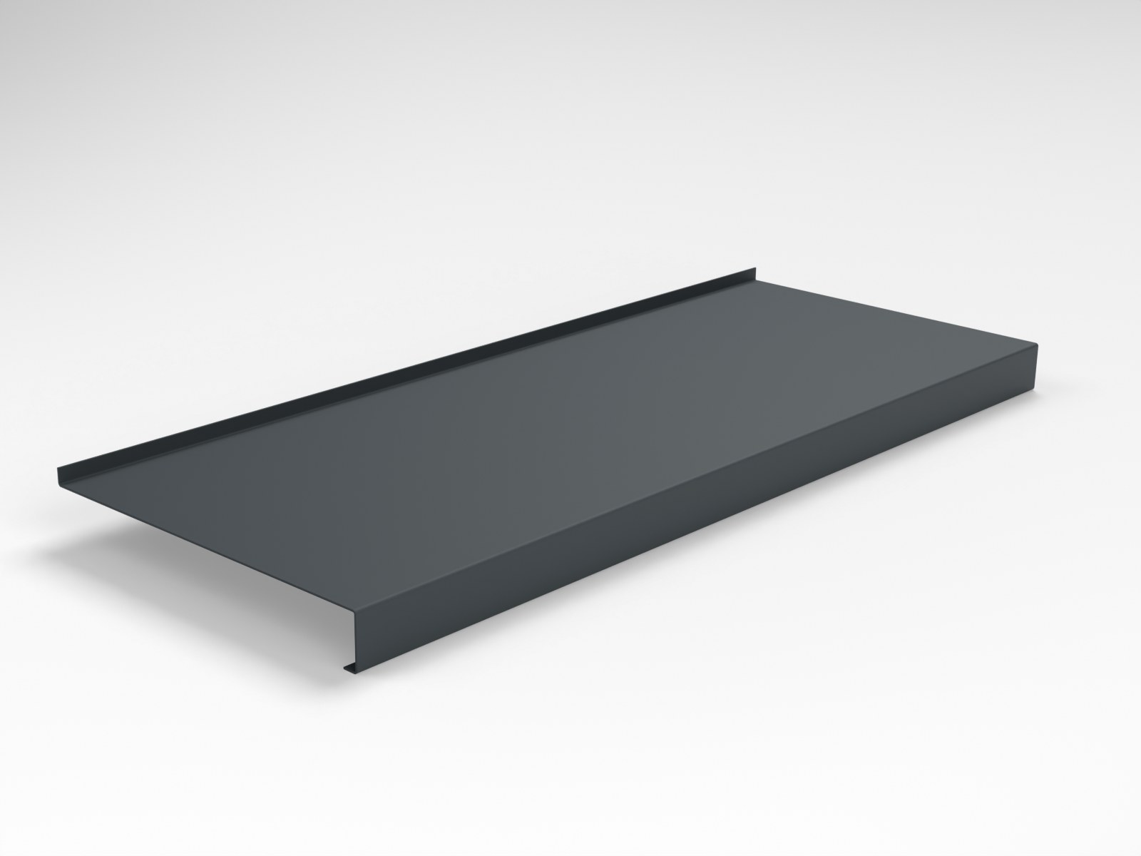Model B — Parapet z tylnym kołnierzem