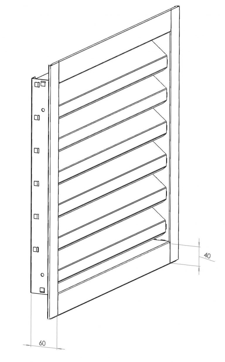 REJILLAS DE VENTILACIÓN - Industrias Mas IMS Rejillas Aluminio Lacado